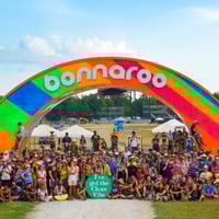 the front gate to bonnaroo festival