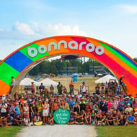 the front gate to bonnaroo festival