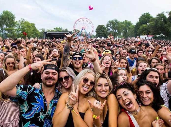 osheaga festival scene 