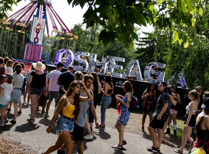 osheaga festival scene