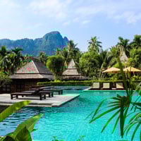 relaxing hotel resort
