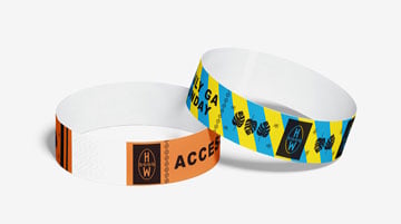 Custom Printed Tyvek Wristbands