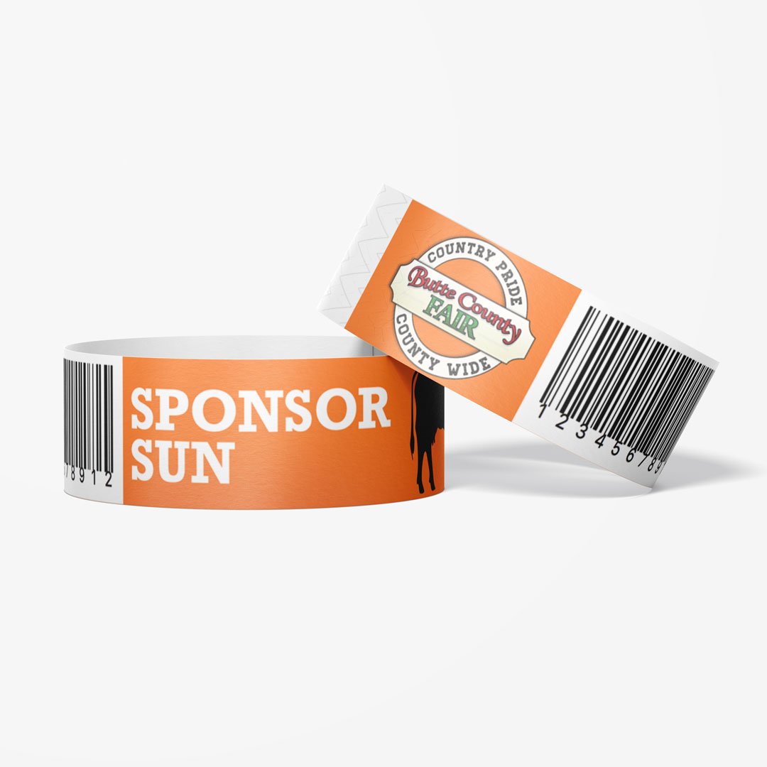 Full Color Synthetic Wristband ID&C Wristbands