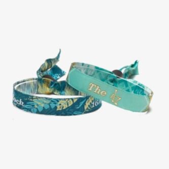Custom woven wristbands for festivals and events 