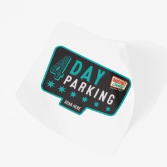 Order custom RFID parking permit stickers that are easy to remove in one piece. RFID-enabled for seamless tracking, fully customizable, and perfect for temporary parking needs.
