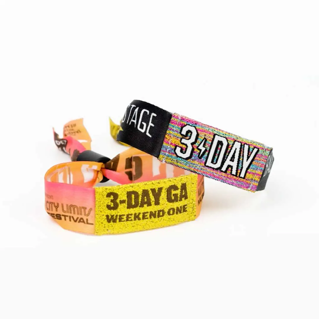 RFID Fabric X-Band Wristband