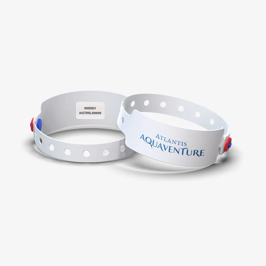 Oval Face Silicone Wristbands with RFID Tag | ID&C