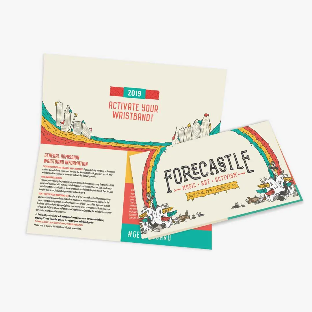 Design your sales own festival wristbands