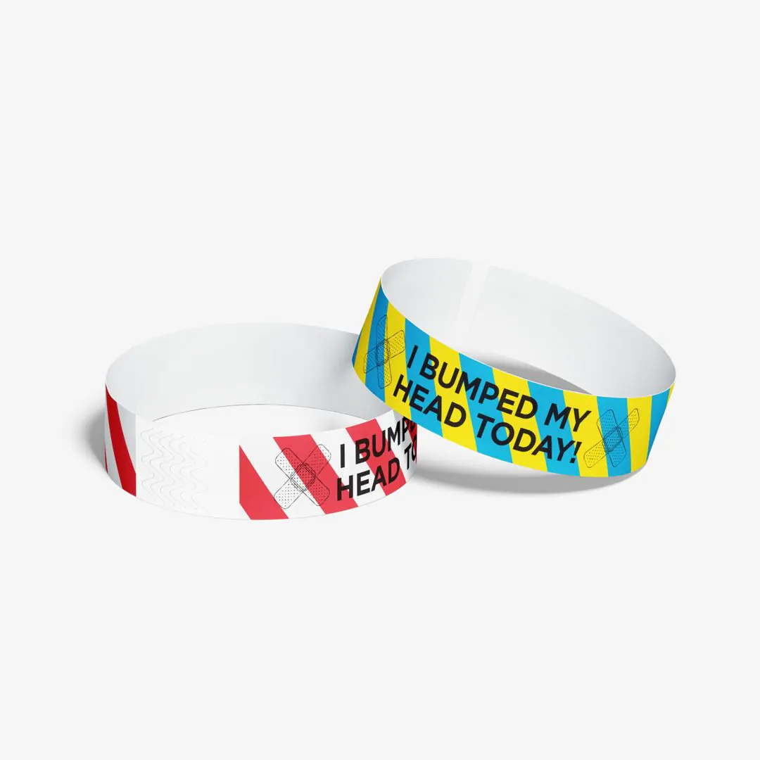 Custom discount tyvek wristbands