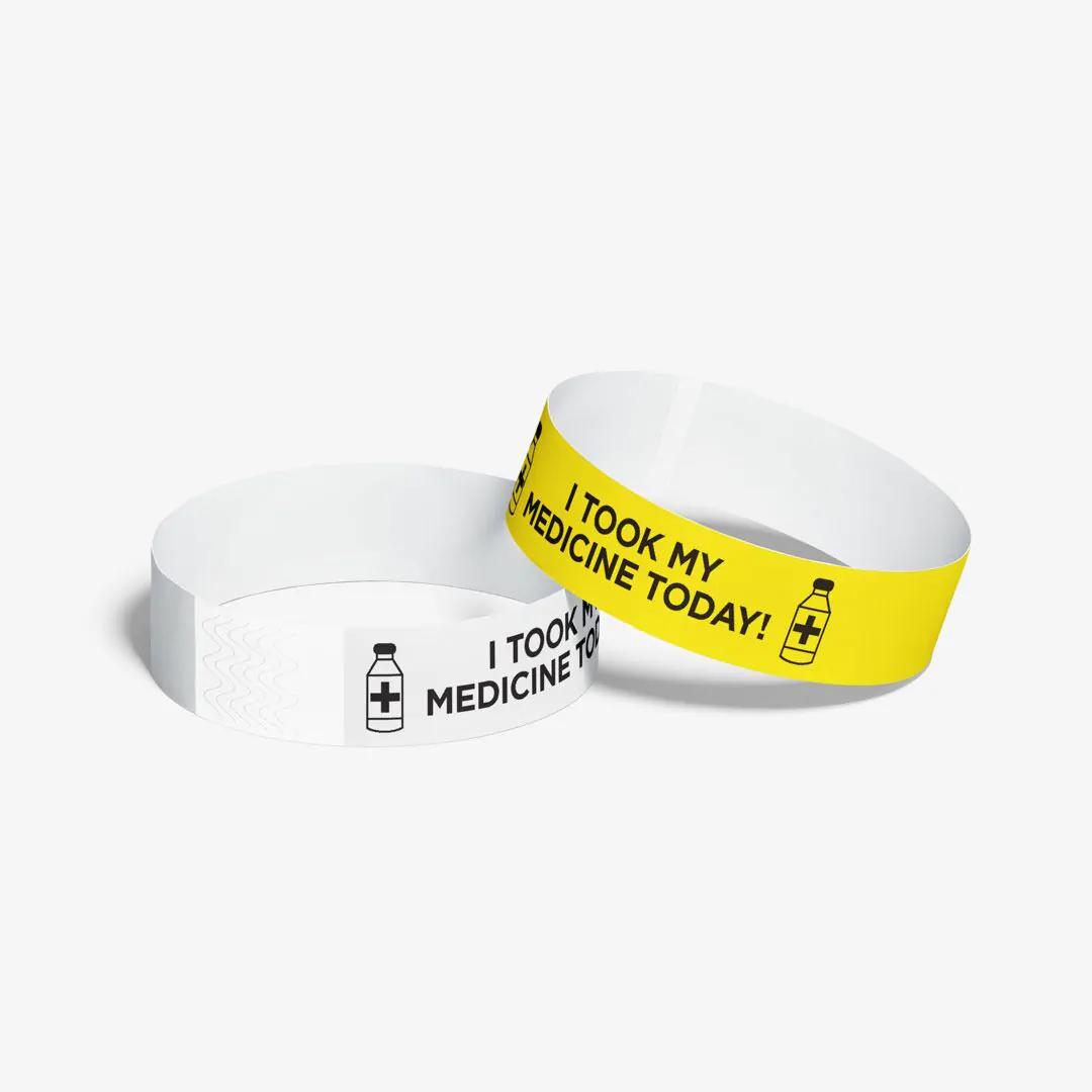 Custom discount tyvek wristbands