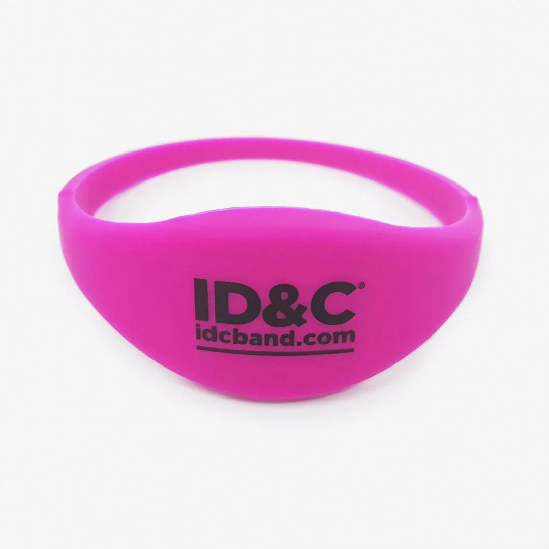 oval head RFID silicone wristband