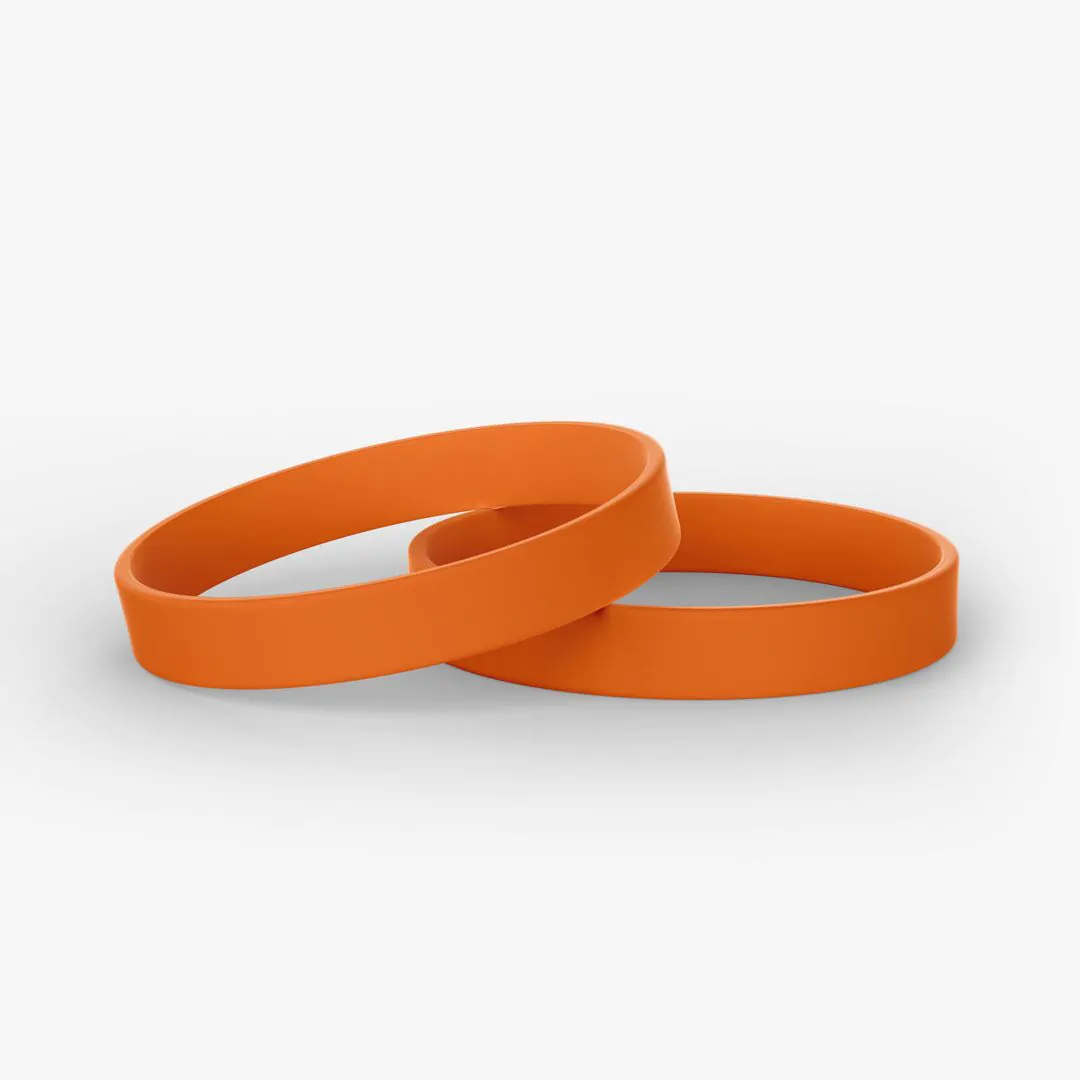 Plain Silicone Wristbands, Wristbands