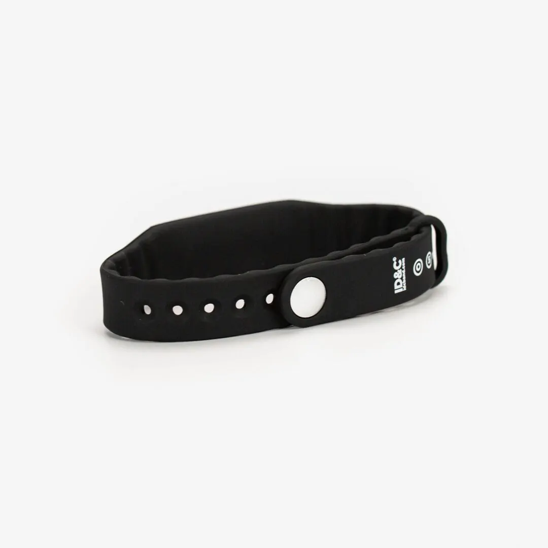 RFID Slim Adjustable Silicone Wristband