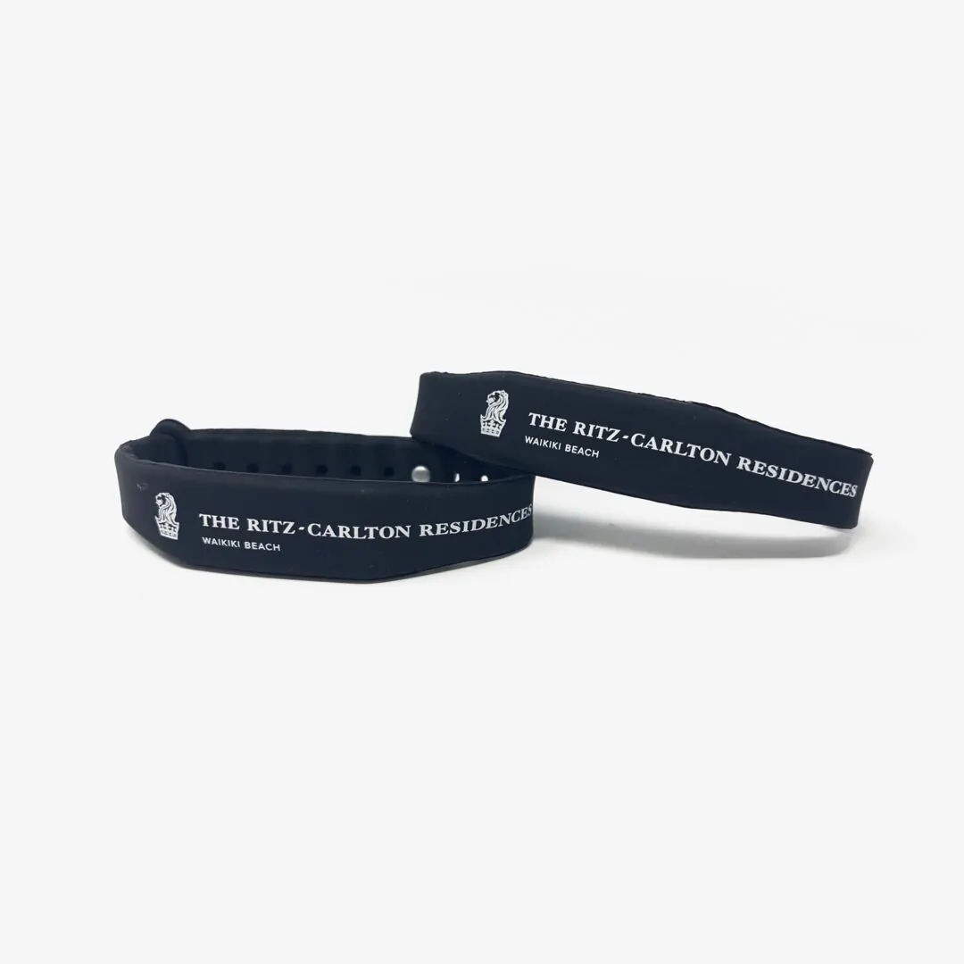 RFID Slim Adjustable Silicone Wristband