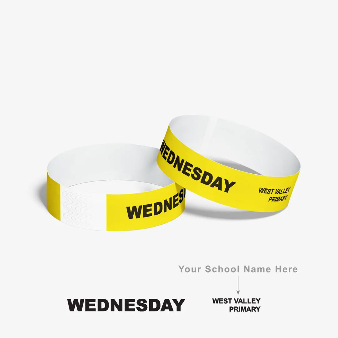 Daily Tyvek Wristbands | ID Paper Wristbands ID&C