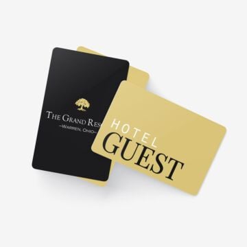 Rush custom rfid key cards service for hotels and resorts