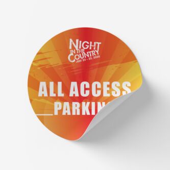 Custom static cling RFID windshield stickers easily removable with no residue 