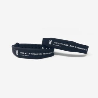 RFID Slim Adjustable Silicone Wristbands for Hotels and Gyms