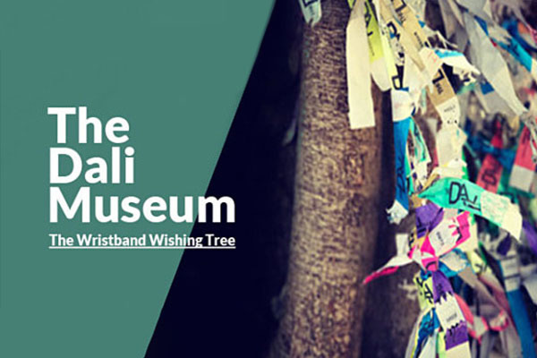 Dali Museum Wristbands Up Cycled for Art Installation