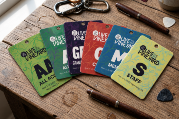 Color-Coded Event Badges & ID Cards: A Simple Method of Access Control for Events