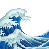 wave emoji