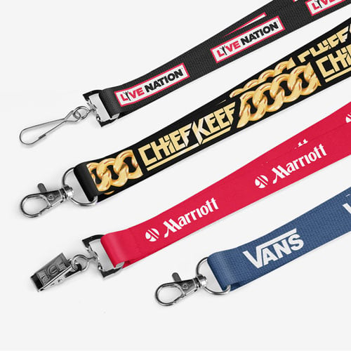 Stylish sublimation paper for lanyard In Varied Lengths And Prints