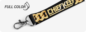 Custom Full Color Dye Sublimated Polyester Lanyard