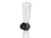 Fermoir noir pour bracelet événementiel