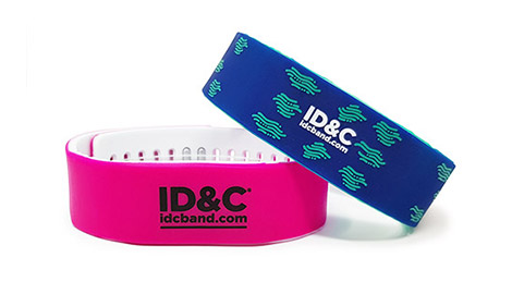 RFID Two Tone Silicone Wristband