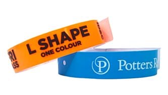 One colour L Shape Wristband