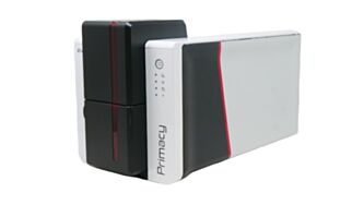 Compact ID card printing machine