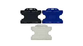 Double faced ID Card Holders
