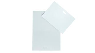 Eco friendly registration badges made of recyclable paper