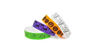 Halloween Pre-printed Tyvek Wristbands
