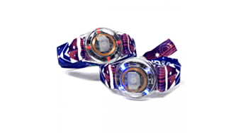 RFID LED Fabric Wristband