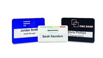 Reusable Name Badges