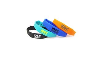 RFID Slim Adjustable Silicone Wristband