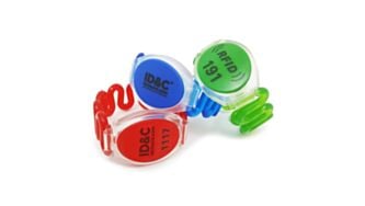 RFID Wavy Stretch Wristband