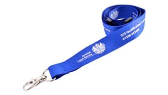 One Colour Print Lanyard