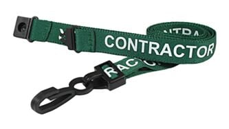 Contractor lanyards