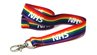Rainbow NHS Lanyard
