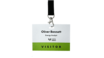 Recyclable Registration Badges