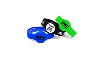 RFID Round Face Silicone Wristband