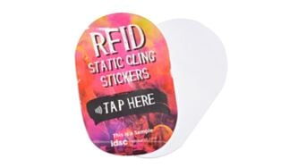 RFID Windshield Sticker - Self Cling 