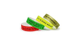 School Reward Tyvek Wristbands