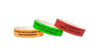 Traffic Light Contact Wristbands