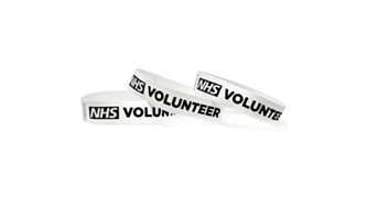 NHS Volunteer Tyvek Wristbands