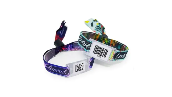 Barcoded Wristbands Barcoded Fabric Wristbands ID C