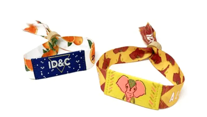 RFID Recycled Fabric Wristband