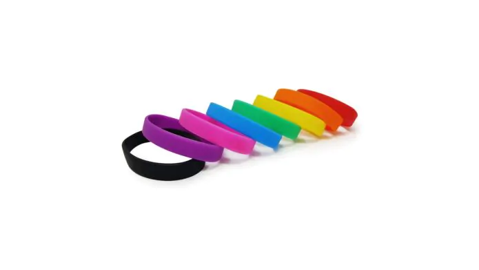 Tie dye silicone wristbands new arrivals